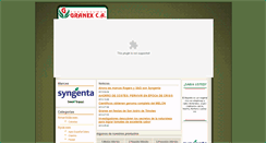 Desktop Screenshot of granex.com.ve