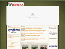 Tablet Screenshot of granex.com.ve