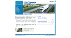 Desktop Screenshot of granex.sk